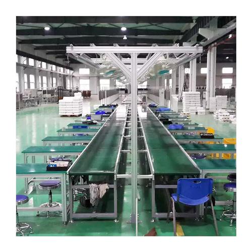 电子产品装配线PVC皮带输送线与条形台皮带线的市场应用与发展趋势